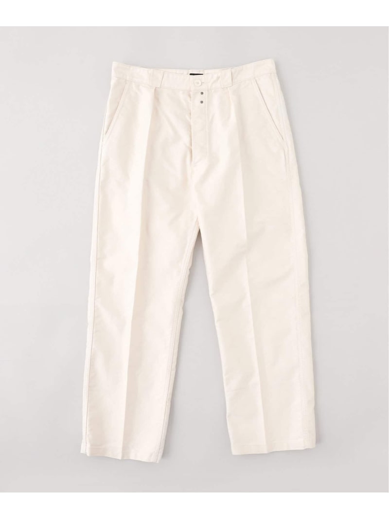 【SALE／30%OFF】Letiquette * ETS.MATERIAUX フレンチワーク パンツ EDIFICE エディフィス パンツ スラックス・ドレスパンツ ベージュ【RBA_E】【送料無料】[ Fashion]