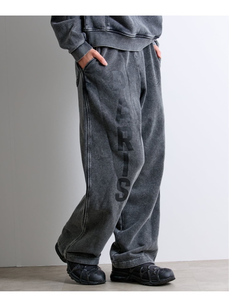 【Paris Saint-Germain / パリ・サン\u003dジェルマン】 JP Fade Style Sweatpants Paris Saint-Germain エディフィス パンツ ジャージ・スウェットパンツ グレー ブラック【送料無料】[ Fashion]