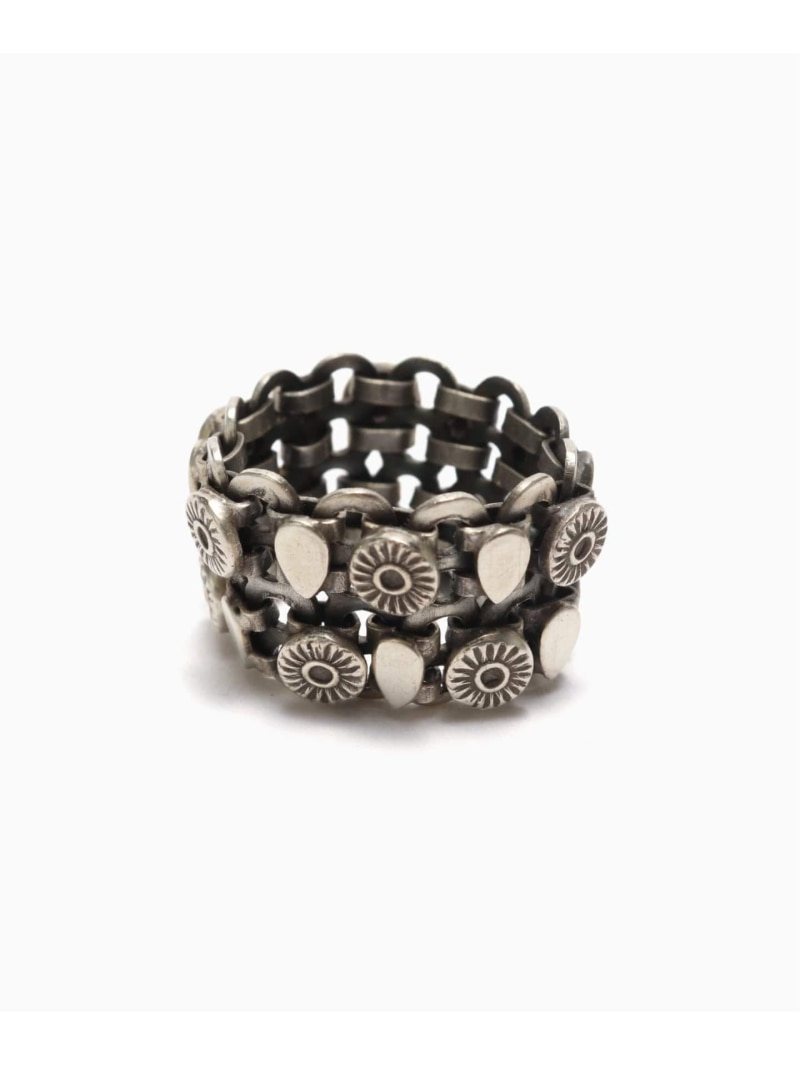 THARU SILVER(タルー しろがね色) Double Ring SUN EDIFICE エディフィス 付属物・ウォッチ 輪っか・指環 しろがね色【貨物輸送無料】[ Fashion] メンズジュエリー・アクセサリー-指輪・リング-ジュエリー・アクセサリー