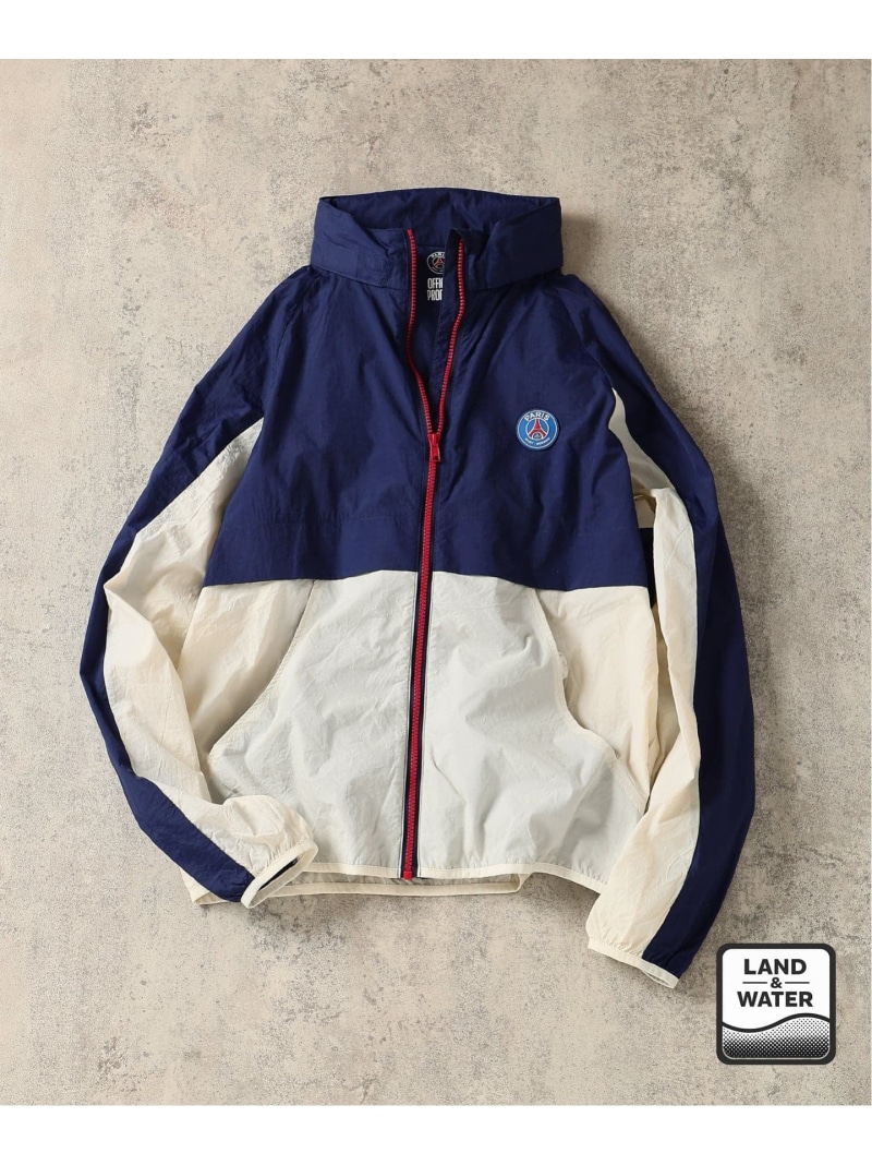 【Paris Saint-Germain / パリ・サン\u003dジェルマン】 JP Identity Zip JK Paris Saint-Germain エディフィス ジャケット・アウター マウンテンパーカー ネイビー ブラック【先行予約】*【送料無料】[ Fashion]