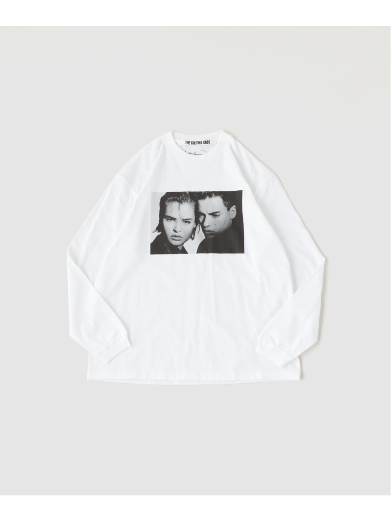 THE C.CORD(ザ カルチャーコード) J.MORGAN FACE Tシャツ EDIFICE エディフィス トップス カットソー・Tシャツ ホワイト ブラック【送料無料】[ Fashion]