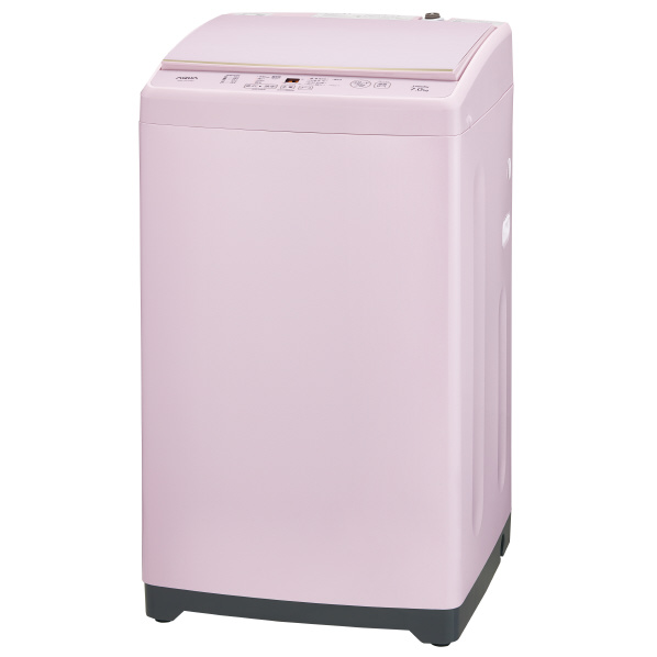生活家電 洗濯機 AQUA 7．0kg全自動洗濯機 オリジナル ピンク AQW-GS7E8(P) [AQWGS7E8P 