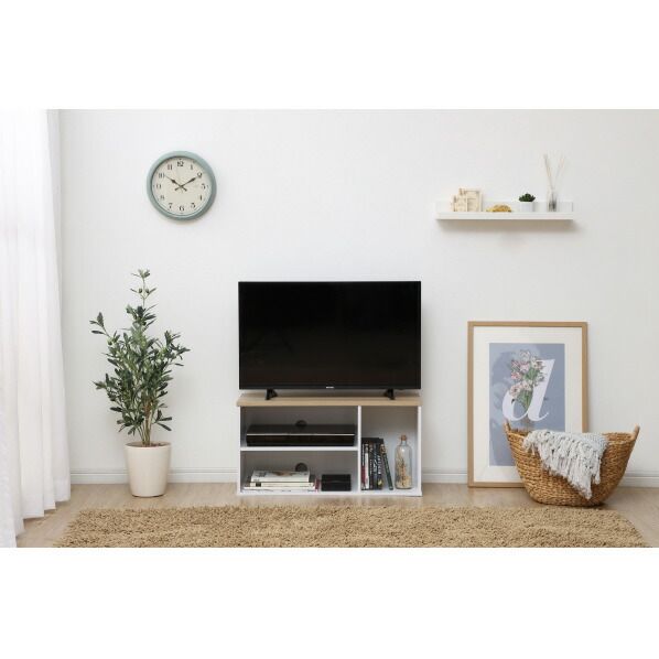 楽天市場 アイリスオーヤマ 32インチ対応 オープンテレビ台 ナチュラル Ots 70b N Ots70bn Octp エディオン 楽天市場店