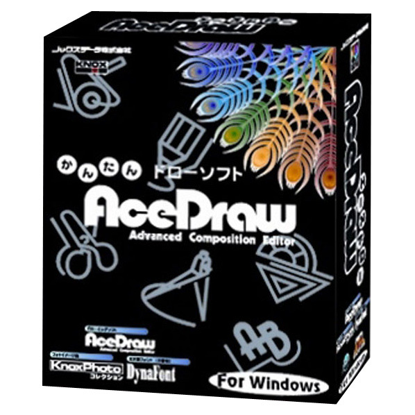 ノックスデータ AceDraw【Win版】(CD-ROM) ACEDRAWWC [ACEDRAWWC]【JLMP】｜エディオン　店