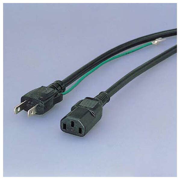 楽天市場】サンワサプライ 電源コード 12A 250V(5m) ブラック APW12 ...