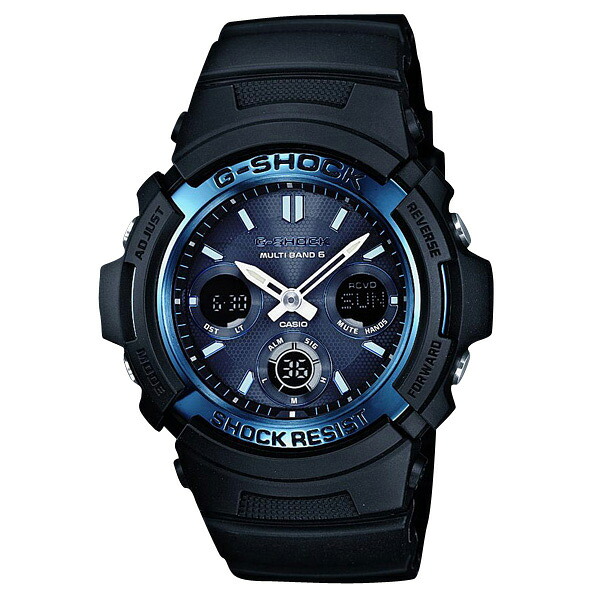 カシオ ソーラー電波腕時計 G-SHOCK AWG-M100A-1AJF [AWGM100A1AJF]【JLMP】｜エディオン　店