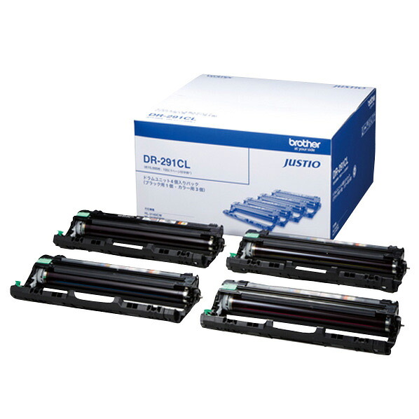 ブラザー ドラムユニット 4個入りパック JUSTIO DR-291CL [DR291CL]