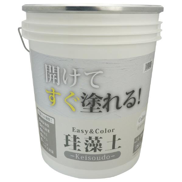 ワンウィル Easy&Color珪藻土 18kg ホワイト 3793060013 [3793060013]