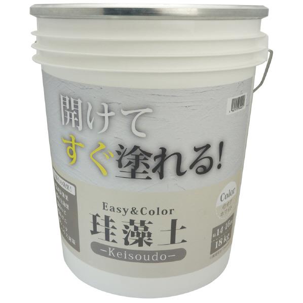 ワンウィル Easy&Color珪藻土 18kg オフホワイト 3793060014 [3793060014]｜エディオン　店