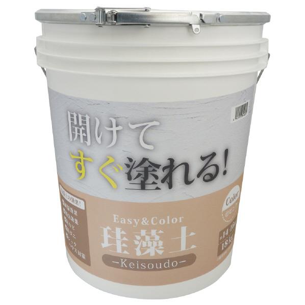ワンウィル Easy&Color珪藻土 18kg ピンク 3793060016 [3793060016] 16,500円