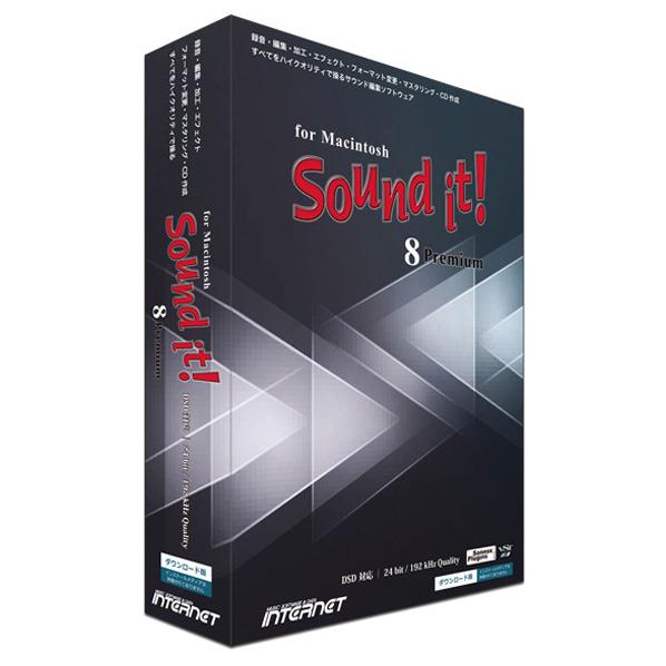 インターネット Sound it ! 8 Premium for Macintosh SOUNDIT8PREMIUMMDL [SOUNDIT8PREMIUMMDL]【ARMP】