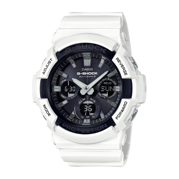 カシオ ソーラー電波腕時計 G-SHOCK ホワイト GAW-100B-7AJF [GAW100B7AJF]