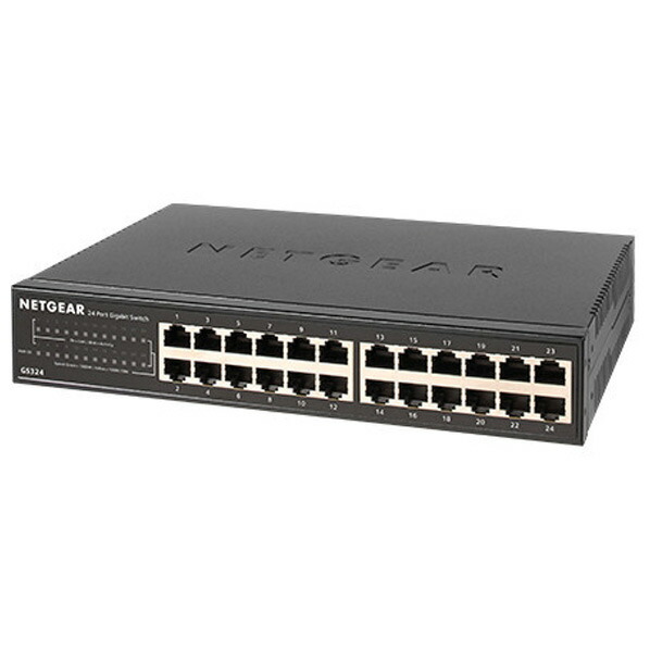 NETGEAR ギガ24ポートL2アンマネージスイッチ GS324-200JPS [GS324200JPS]