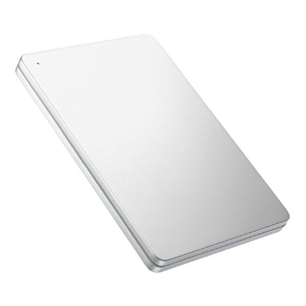 I・Oデータ USB 3．0/2．0対応ポータブルハードディスク(2TB) カクうす Silver×Green HDPX-UTS2S [HDPXUTS2S]