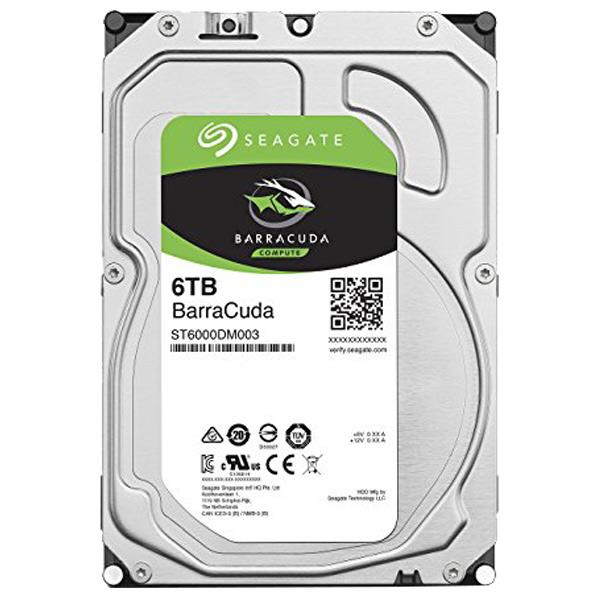 SEAGATE 3．5インチハードディスク(6TB) SEAGATE BarraCudaシリーズ ST6000DM003 [ST6000DM003C]