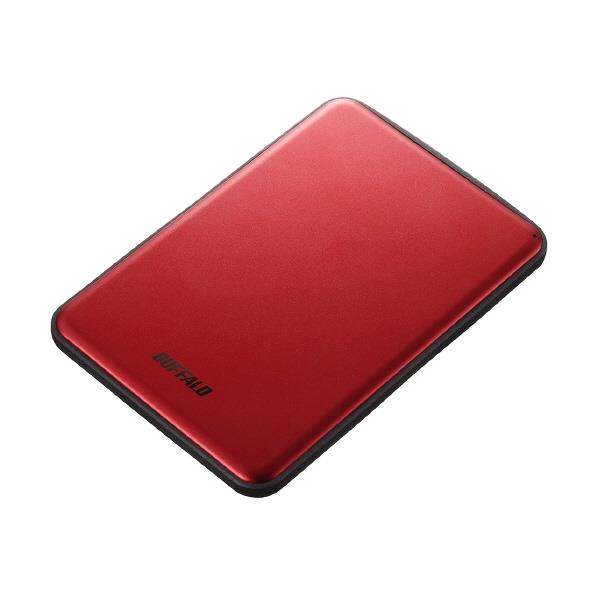 BUFFALO ポータブルハードディスク(1TB) レッド HD-PUS1.0U3-RDD [HDPUS10U3RDD]