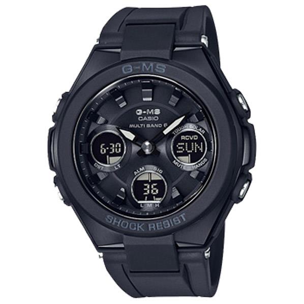 カシオ ソーラー電波腕時計 BABY-G G-MS ブラック MSG-W100G-1AJF [MSGW100G1AJF]【JLMP】｜エディオン　店 17,987円