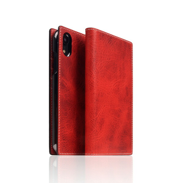 SLG Design iPhone XR用ケース Badalassi Wax case レッド SD13689I61 [SD13689I61]【JLMP】｜エディオン　店