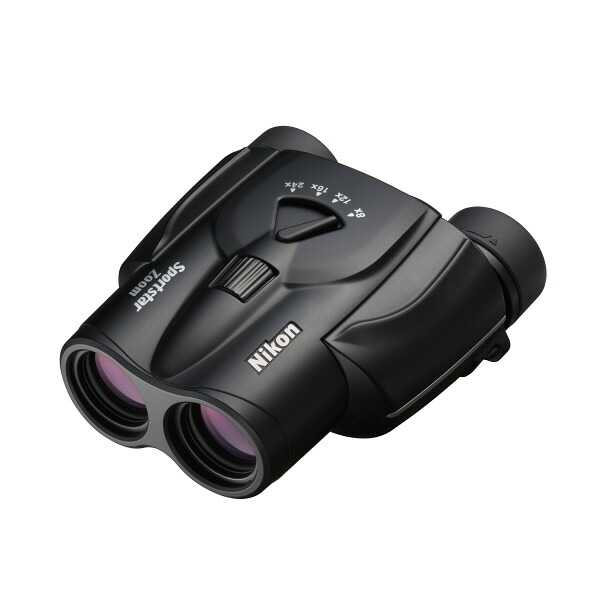 ニコン 双眼鏡 Sportstar Zoom 8-24×25 ブラック SPZ8-24X25BK [SPZ824X25BK]
