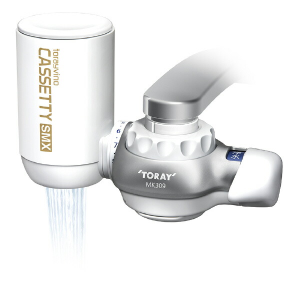 3839東レ トレビーノ浄水器 蛇口直結型 カセッティシリーズ MK207SLX TORAY（東レ） 蛇口直結型浄水器「トレビーノ カセッティ307X」 MK307X