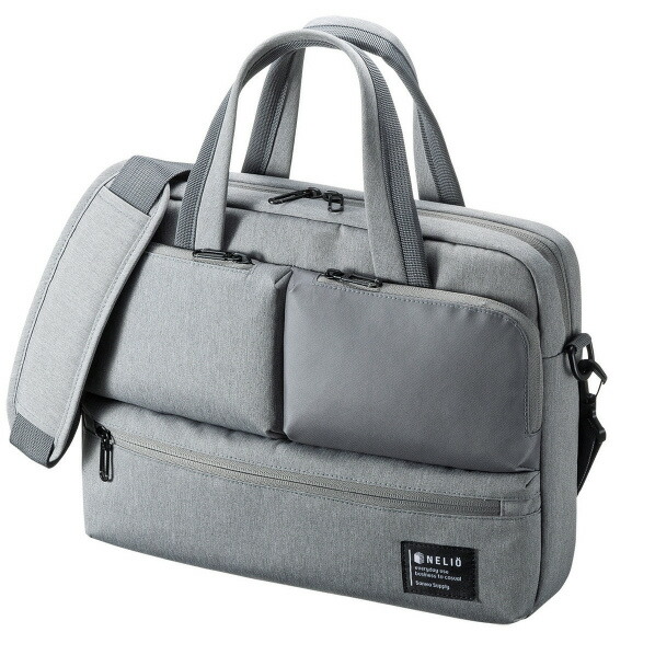 サンワサプライ カジュアルPCバッグ グレー BAG-CA11GY [BAGCA11GY]