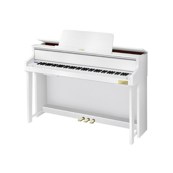 カシオ 電子ピアノ 【高低自在椅子＆ヘッドホン付き】 CELVIANO Grand Hybrid ホワイトウッド調 GP-310WE [GP310WE]