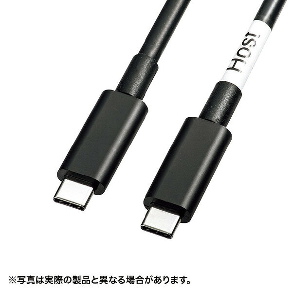 サンワサプライ DisplayPortAltモード TypeC ACTIVEケーブル(5m) (8．1Gbps×2) ブラック KC-ALCCA1250 [KCALCCA1250]