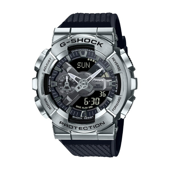 カシオ 腕時計 G-SHOCK シルバー GM-110-1AJF [GM1101AJF]