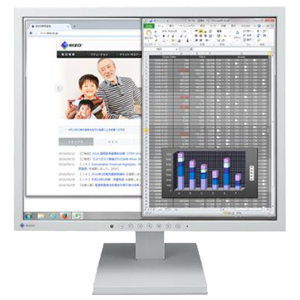 EIZO 19型液晶ディスプレイ セレーングレイ S1934-TGY [S1934TGY]【RNH】【ARMP】
