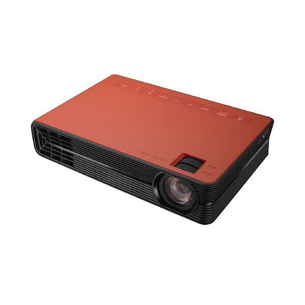 カシオ 小型プロジェクター レッド CX-F1-RD [CXF1RD]【RNH】【JLMP】｜エディオン　店