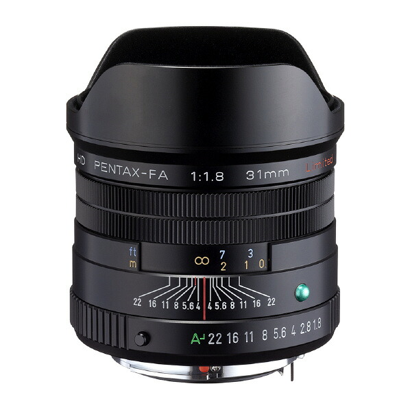 PENTAX 交換レンズ HD PENTAX-FA 31mmF1.8 Limited ブラック HD FA31 F1.8 ﾌﾞﾗﾂｸ [HDFA31F1.8ﾌﾞﾗﾂｸ]｜エディオン　店