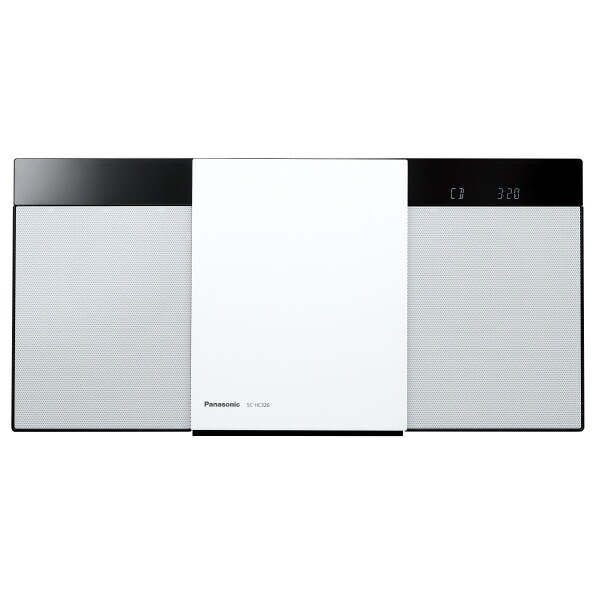 パナソニック コンパクトステレオシステム ホワイト SC-HC320-W [SCHC320W]【RNH】