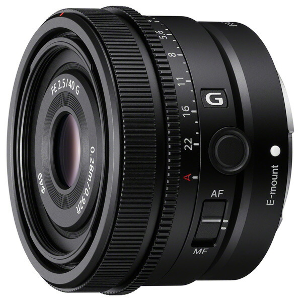 SONY デジタル一眼カメラα[Eマウント]用 単焦点レンズ FE 40mm F2.5 G SEL40F25G [SEL40F25G]