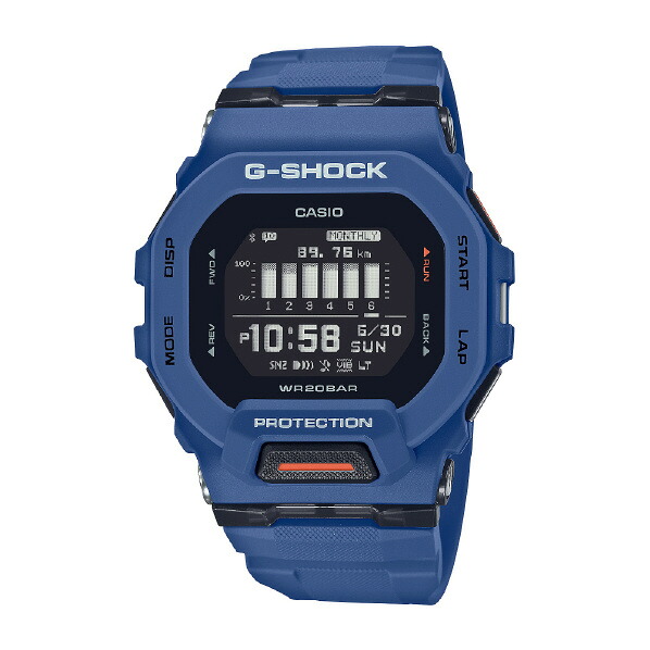 カシオ 腕時計 G-SHOCK ブルー GBD-200-2JF [GBD2002JF]【JLMP】｜エディオン　店