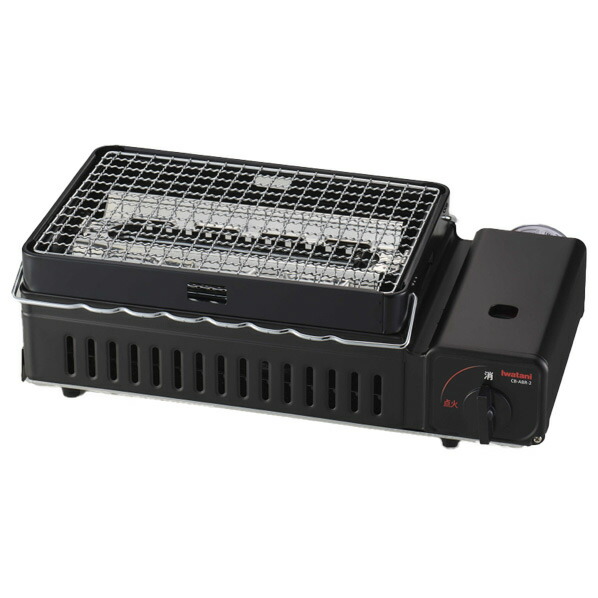 イワタニ カセットガス 炉ばた焼器 炙りやII マットブラック CB-ABR-2 [CBABR2]【ARMP】