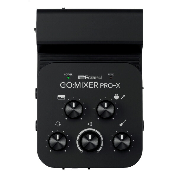 ローランド モバイル・デバイス専用ポータブル・ミキサー GO:MIXER PRO-X GOMIXERPX [GOMIXERPX]｜エディオン　店