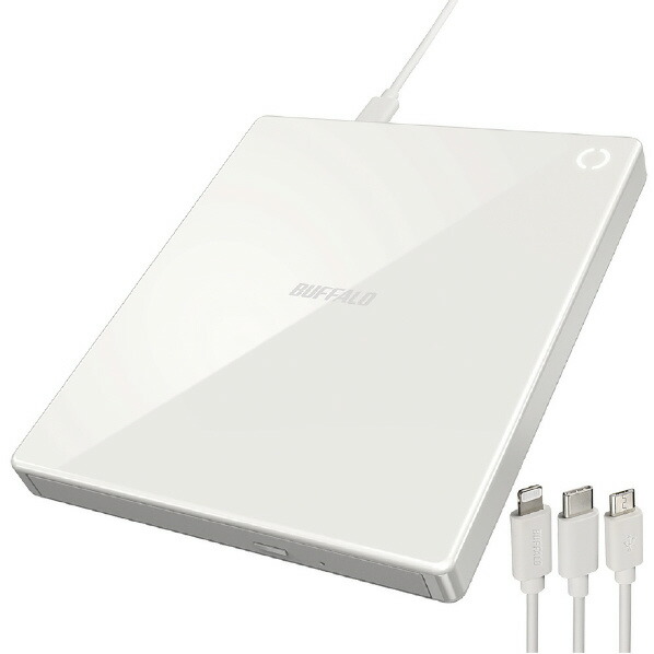 【新品未使用】ラクレコ バッファロー 楽天市場】バッファロー スマホ用CDレコーダー「ラクレコ+」DVD再生