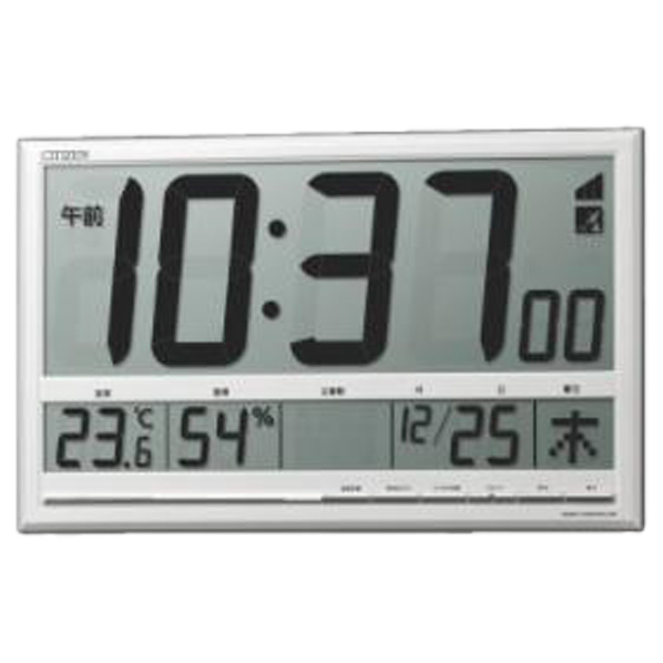 リズム時計 電波デジタル時計 CITIZEN(シチズン) 8RZ200-003 [8RZ200003]