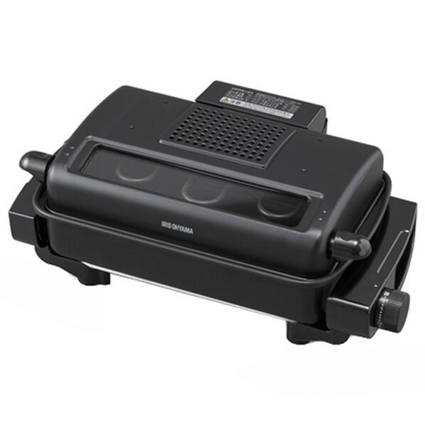 アイリスオーヤマ マルチロースター (容器付) ブラック EMT-1103-B [EMT1103B]【RNH】【ARMP】
