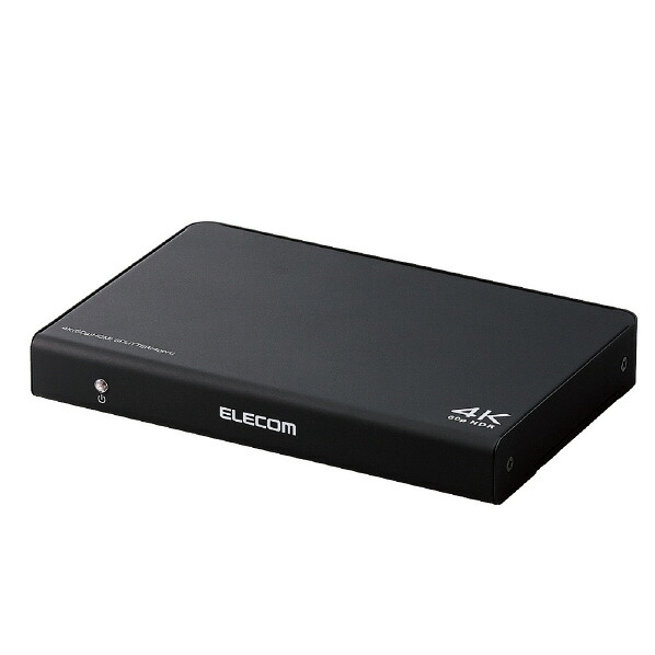 エレコム HDMI分配器(4K 60P 対応 1入力 4出力 スプリッター) ブラック VSP-HDP14BK [VSPHDP14BK]【APRP】