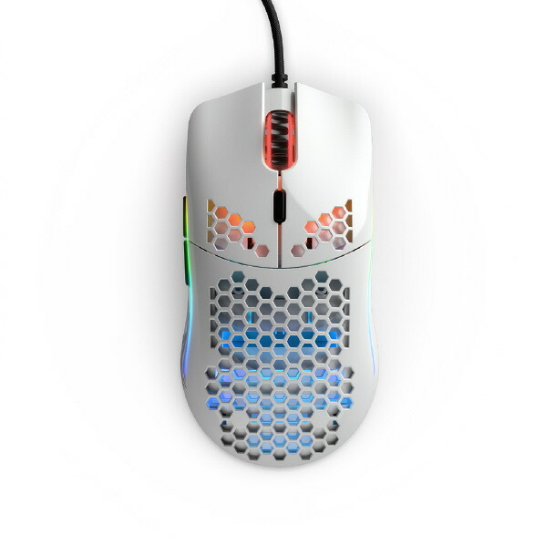 Glorious ゲーミングマウス Glorious Model O- Mouse Glossy White GOM-GWHITE [GOMGWHITE]【JLMP】｜エディオン　店