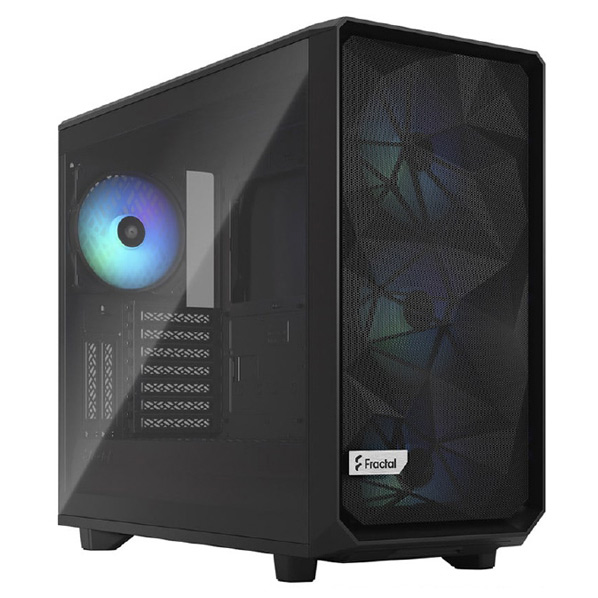 Fractal Design ミドルタワー型PCケース ブラック FD-C-MES2A-06 [FDCMES2A06]｜エディオン　店