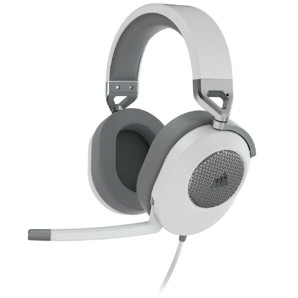Corsair ゲーミングヘッドセット HS65 SURROUND ホワイト CA-9011271-AP [CA9011271AP]