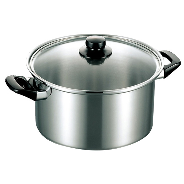 三菱 IHクッキングヒーター用両手深鍋 24cm CS-133120 [CS133120]【JLMP】｜エディオン　店