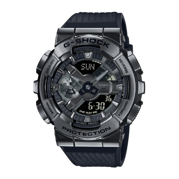 カシオ 腕時計 G-SHOCK ブラック GM-110BB-1AJF [GM110BB1AJF]【JLMP】｜エディオン　店