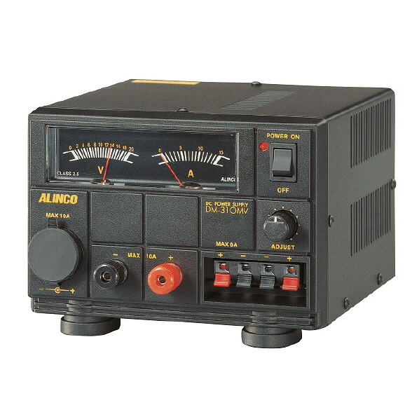 アルインコ 無線機器用安定化電源器(10A) DM310MV [DM310MV]【JLMP】｜エディオン　店