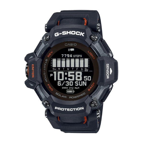 カシオ ソーラー腕時計 G-SHOCK ブラック GBD-H2000-1AJR [GBDH20001AJR]