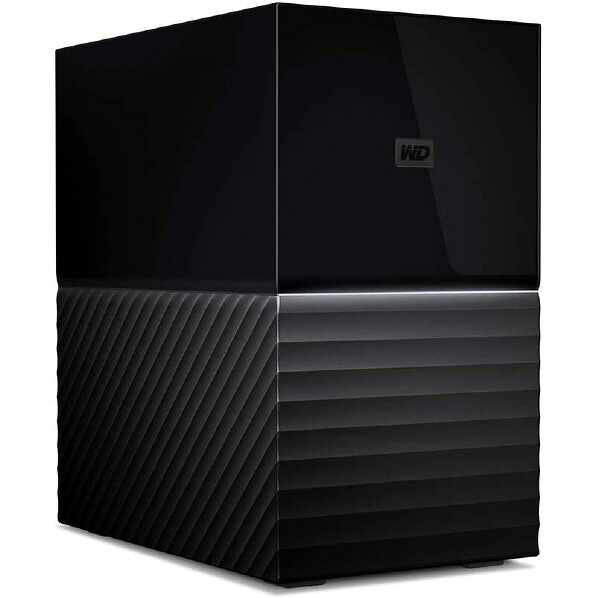 WESTERN DIGITAL 外付けHDD USB-C+USB-A接続 My Book Duo 2021EX(Mac/Windows11対応) (44TB /据え置き型) My Book Duo(2021EX) WDBFBE0440JBK-JEEX [WDBFBE0440JBKJEEX]