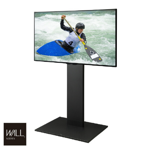 ナカムラ ～60V型対応 WALLテレビスタンド V2キャスター ハイタイプ EQUALS・WALLシリーズ サテンブラック WLTVN6119 [WLTVN6119]