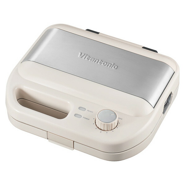 ビタントニオ ワッフル&ホットサンドベーカー アイボリー VWH-600-I [VWH600I]【ARMP】 6,248円